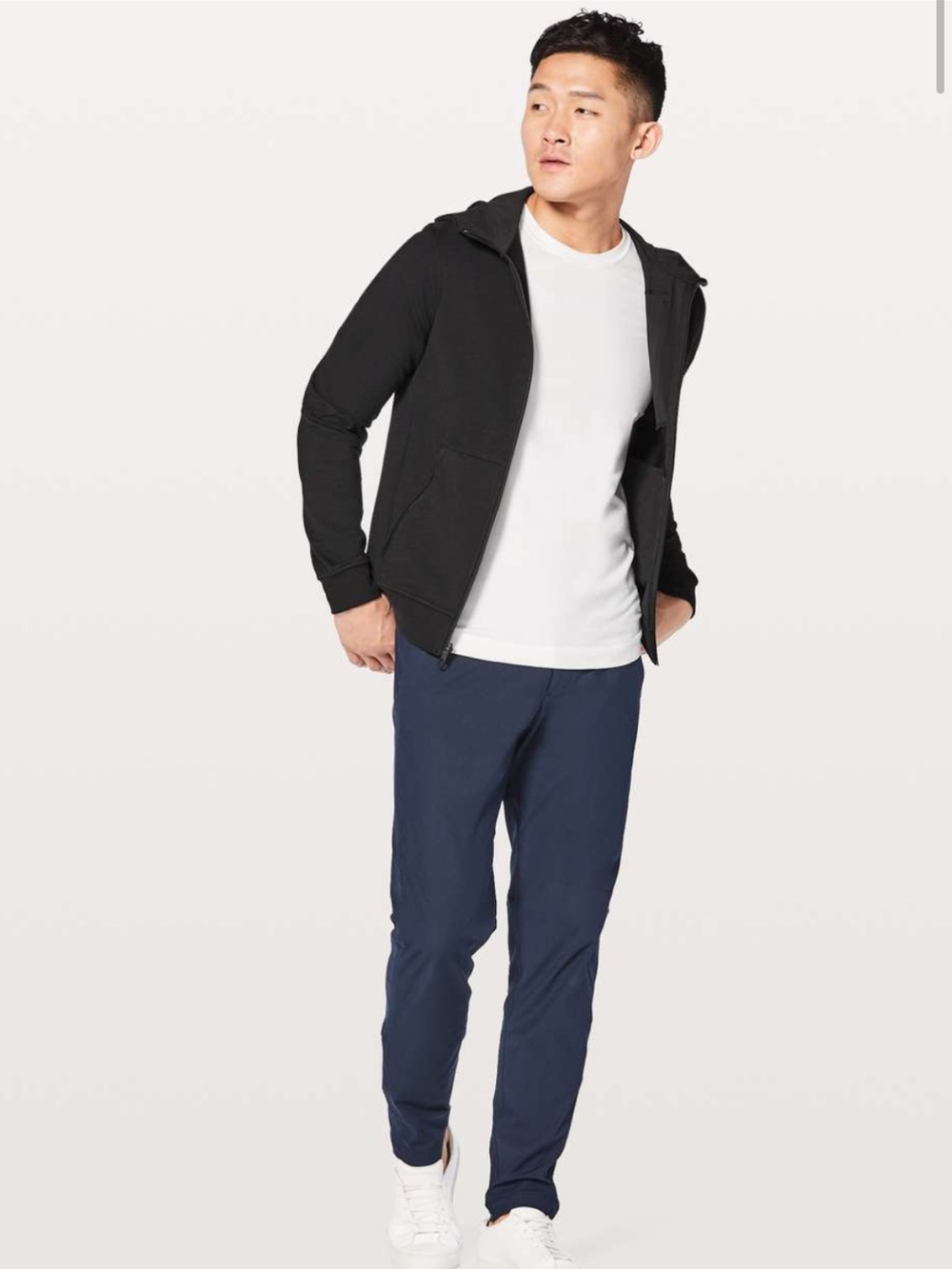 Lululemon City Sweat Zip Hoodie in Black Athleisure
